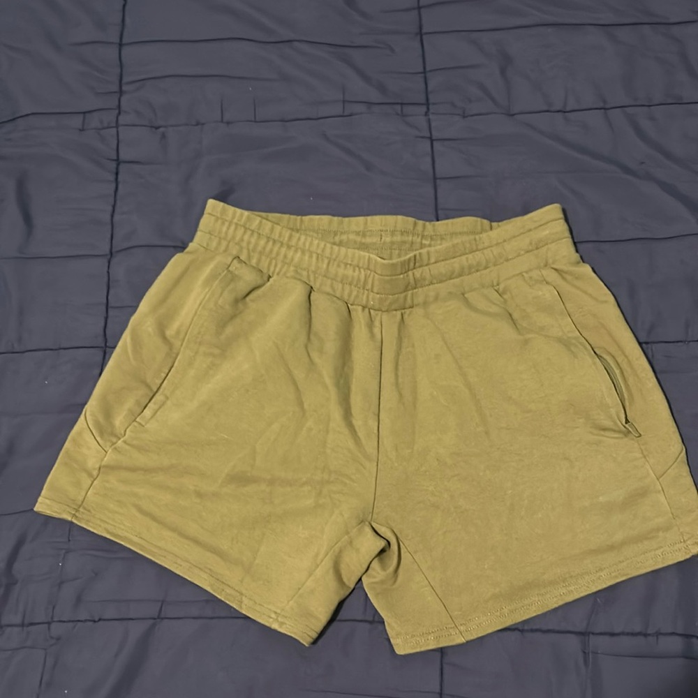 Gym Shark Green 5” Shorts